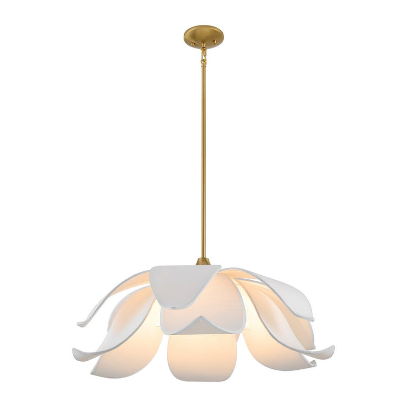 Savoy House 7-7162-6-322 Six Light Pendant, Warm Brass (3)