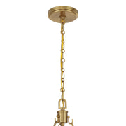 Savoy House 7-7560-4-322 Four Light Pendant, Warm Brass (6)