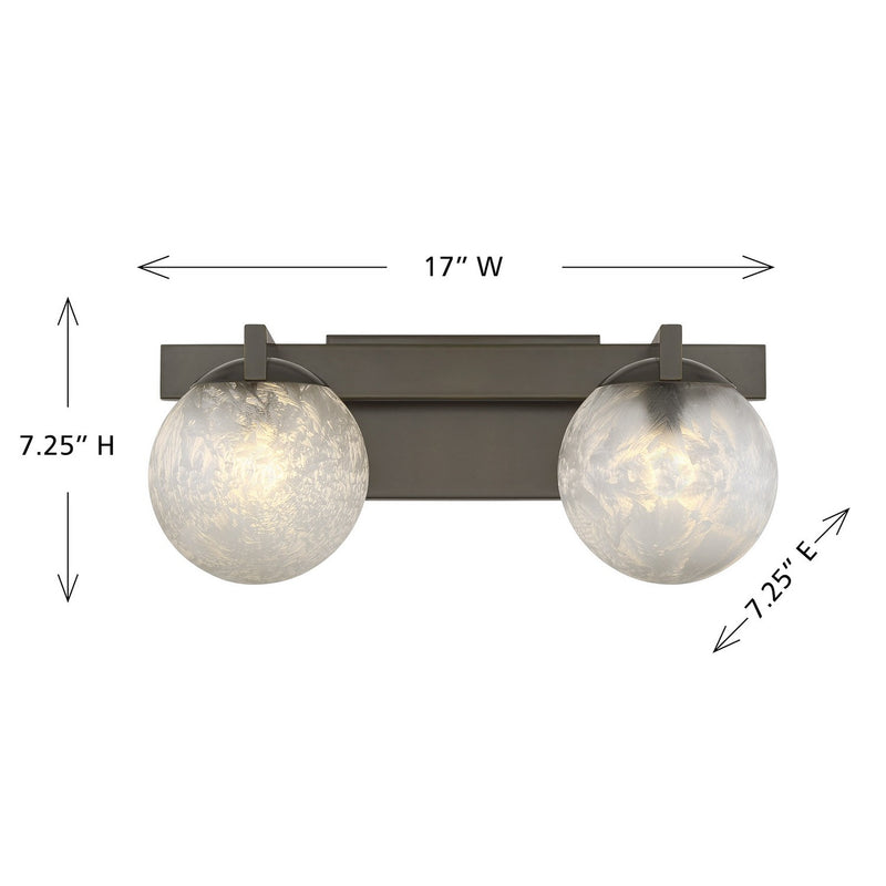 Savoy House 8-1017-2-15 Two Light Bathroom Vanity, Mediterranean Bronze (6)