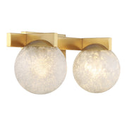 Savoy House 8-1017-2-322 Two Light Bathroom Vanity, Warm Brass (4)