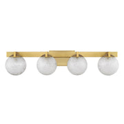 Savoy House 8-1017-4-322 Four Light Bathroom Vanity, Warm Brass (2)