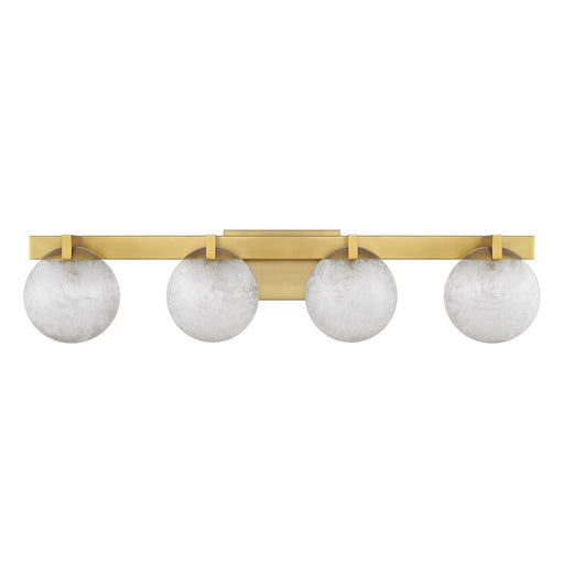 Savoy House 8-1017-4-322 Four Light Bathroom Vanity, Warm Brass (2)