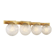 Savoy House 8-1017-4-322 Four Light Bathroom Vanity, Warm Brass (4)