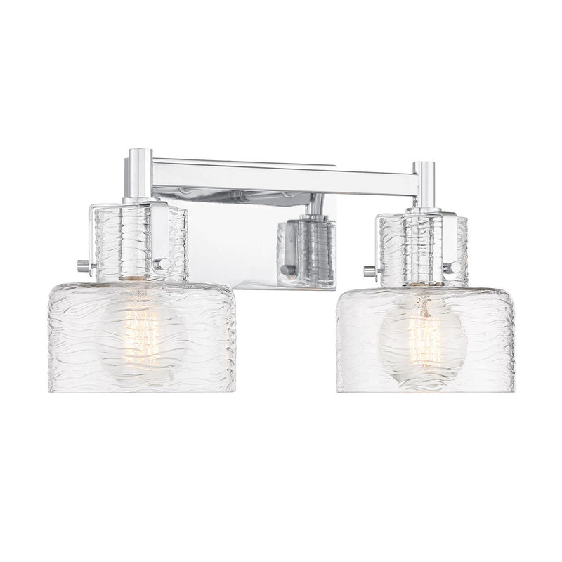 Savoy House 8-1030-2-11 Two Light Bathroom Vanity, Chrome (3)