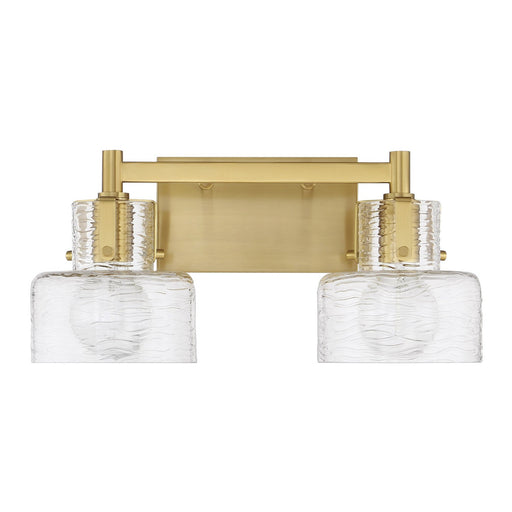 Savoy House 8-1030-2-322 Two Light Bathroom Vanity, Warm Brass (2)