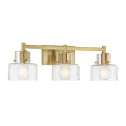 Savoy House 8-1030-3-322 Three Light Bathroom Vanity, Warm Brass (3)