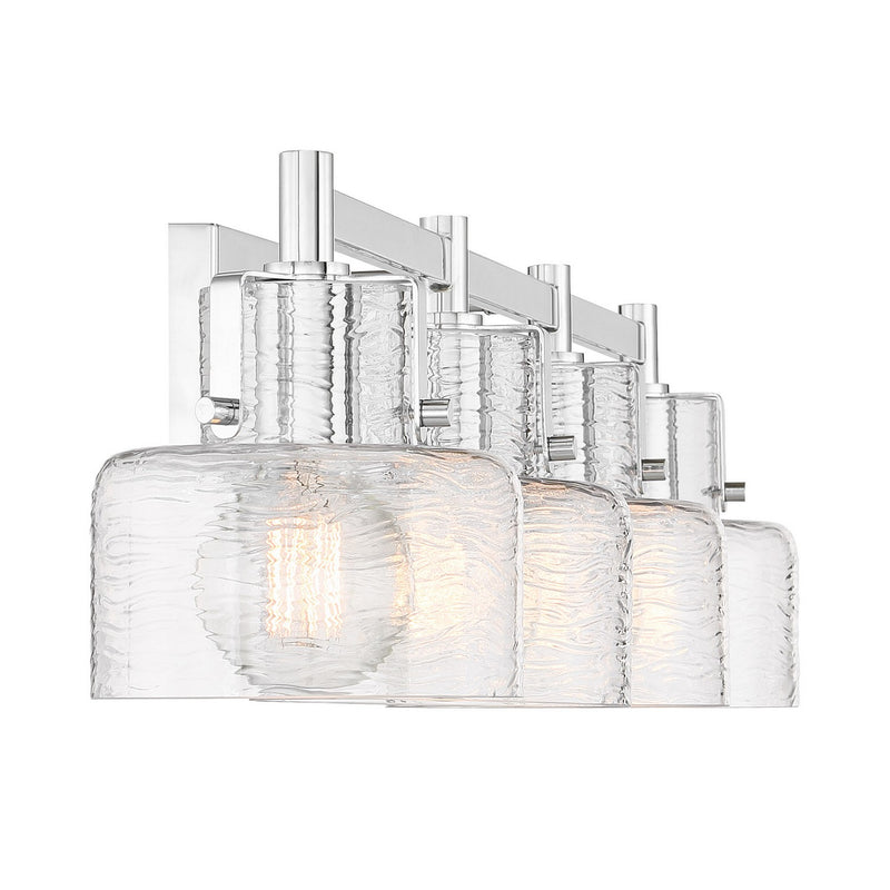 Savoy House 8-1030-4-11 Four Light Bathroom Vanity, Chrome (5)
