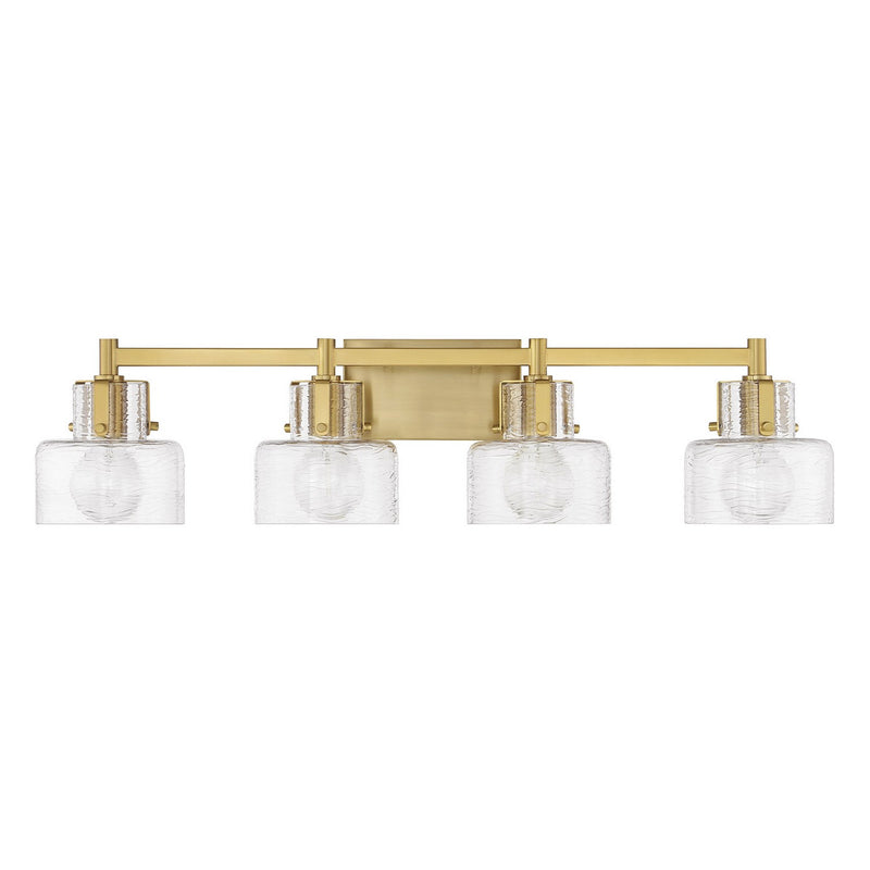 Savoy House 8-1030-4-322 Four Light Bathroom Vanity, Warm Brass (2)