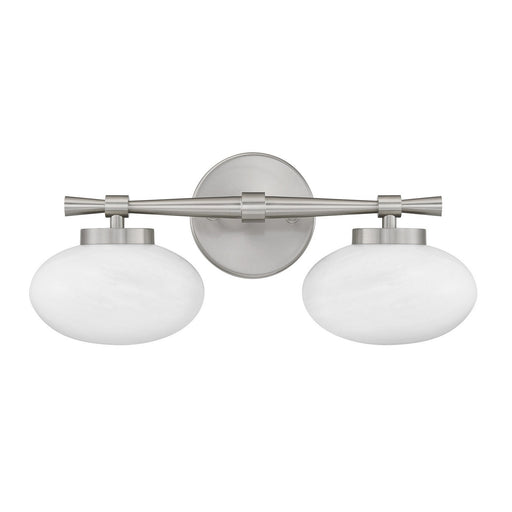 Savoy House 8-1050-2-SN Two Light Bathroom Vanity, Satin Nickel (2)
