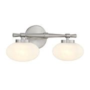 Savoy House 8-1050-2-SN Two Light Bathroom Vanity, Satin Nickel (3)