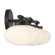 Savoy House 8-1050-3-BK Three Light Bathroom Vanity, Matte Black (5)