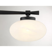 Savoy House 8-1050-3-BK Three Light Bathroom Vanity, Matte Black (6)