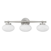 Savoy House 8-1050-3-SN Three Light Bathroom Vanity, Satin Nickel (2)