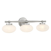 Savoy House 8-1050-3-SN Three Light Bathroom Vanity, Satin Nickel (3)