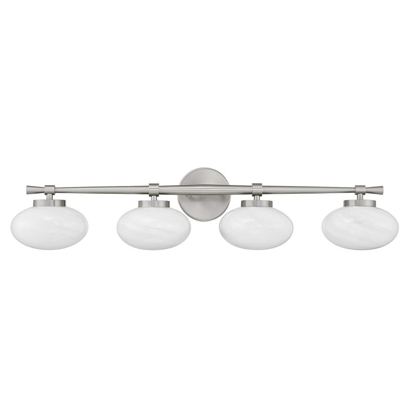 Savoy House 8-1050-4-SN Four Light Bathroom Vanity, Satin Nickel (2)