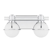 Savoy House 8-1060-2-11 Two Light Bathroom Vanity, Chrome (2)