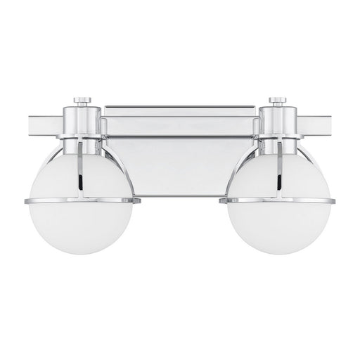 Savoy House 8-1060-2-11 Two Light Bathroom Vanity, Chrome (2)