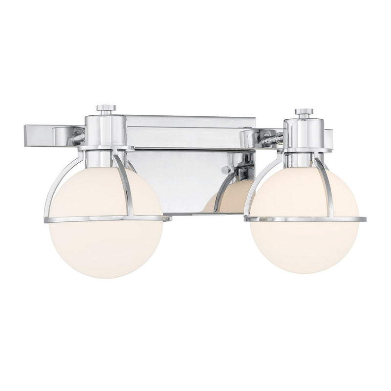 Savoy House 8-1060-2-11 Two Light Bathroom Vanity, Chrome (3)
