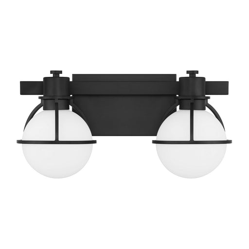 Savoy House 8-1060-2-BK Two Light Bathroom Vanity, Matte Black (2)