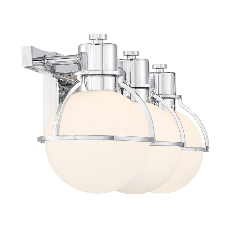 Savoy House 8-1060-3-11 Three Light Bathroom Vanity, Chrome (5)