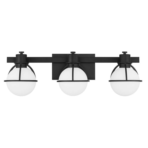 Savoy House 8-1060-3-BK Three Light Bathroom Vanity, Matte Black (2)