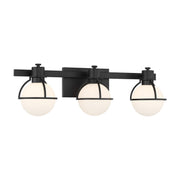 Savoy House 8-1060-3-BK Three Light Bathroom Vanity, Matte Black (3)