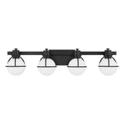 Savoy House 8-1060-4-BK Four Light Bathroom Vanity, Matte Black (2)