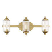 Savoy House 8-3024-3-322 Three Light Bathroom Vanity, Warm Brass (2)