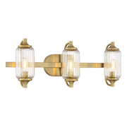 Savoy House 8-3024-3-322 Three Light Bathroom Vanity, Warm Brass (3)
