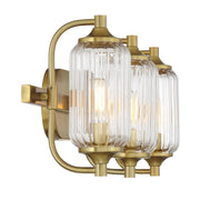 Savoy House 8-3024-3-322 Three Light Bathroom Vanity, Warm Brass (5)