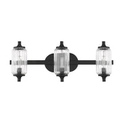 Savoy House 8-3024-3-BK Three Light Bathroom Vanity, Matte Black (2)