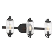 Savoy House 8-3024-3-BK Three Light Bathroom Vanity, Matte Black (3)