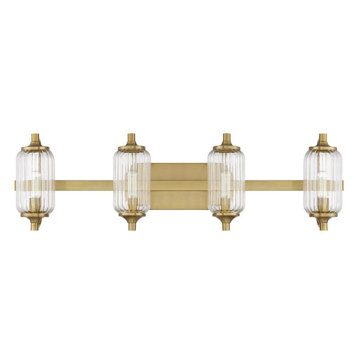 Savoy House 8-3024-4-322 Four Light Bathroom Vanity, Warm Brass (2)