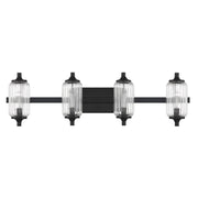Savoy House 8-3024-4-BK Four Light Bathroom Vanity, Matte Black (2)