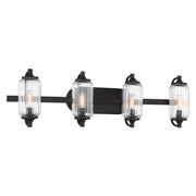 Savoy House 8-3024-4-BK Four Light Bathroom Vanity, Matte Black (3)