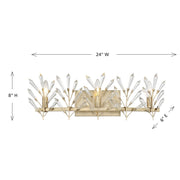 Savoy House 8-4075-3-127 Three Light Bathroom Vanity, Noble Brass (6)