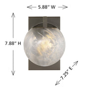 Savoy House 9-1017-1-15 One Light Wall Sconce, Mediterranean Bronze (6)