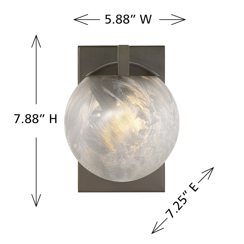 Savoy House 9-1017-1-15 One Light Wall Sconce, Mediterranean Bronze (6)