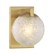 Savoy House 9-1017-1-322 One Light Wall Sconce, Warm Brass (4)