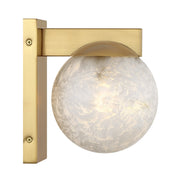 Savoy House 9-1017-1-322 One Light Wall Sconce, Warm Brass (5)
