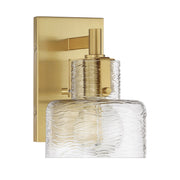 Savoy House 9-1030-1-322 One Light Wall Sconce, Warm Brass (2)