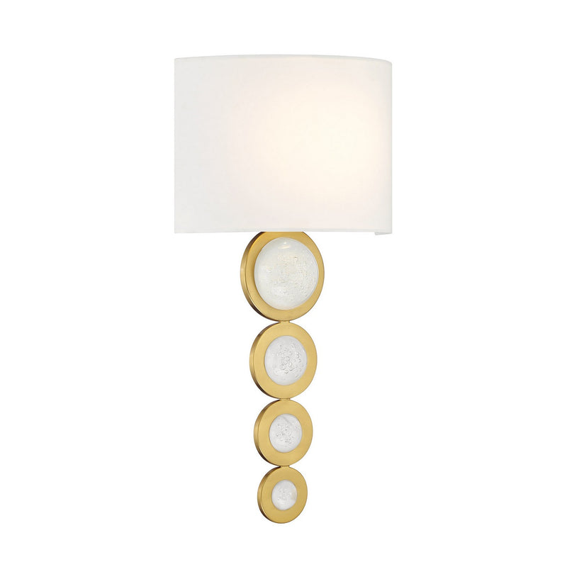 Savoy House 9-1032-1-322 LED Wall Sconce, Warm Brass (3)