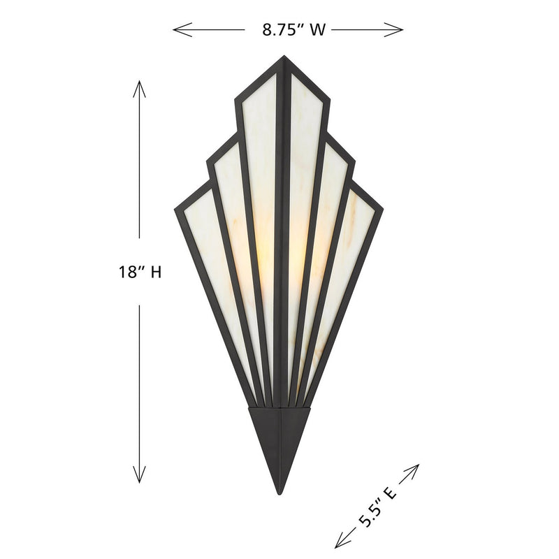 Savoy House 9-1037-1-89 LED Wall Sconce, Matte Black (6)
