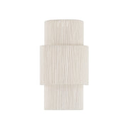 Savoy House 9-1045-20-332 LED Wall Sconce, Natural Abaca (2)