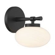 Savoy House 9-1050-1-BK One Light Wall Sconce, Matte Black (4)