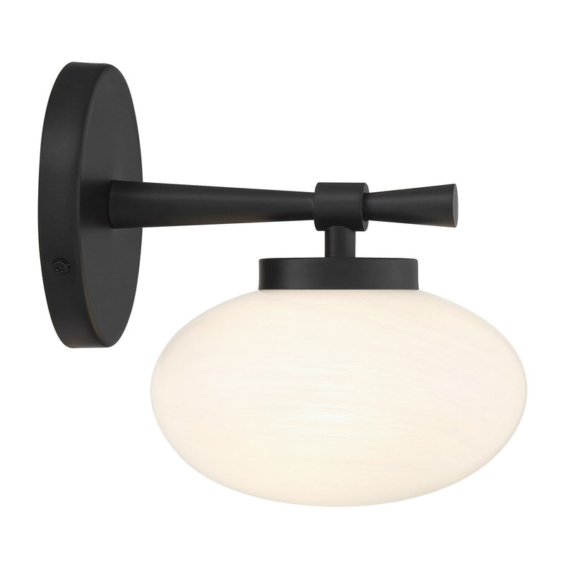 Savoy House 9-1050-1-BK One Light Wall Sconce, Matte Black (5)