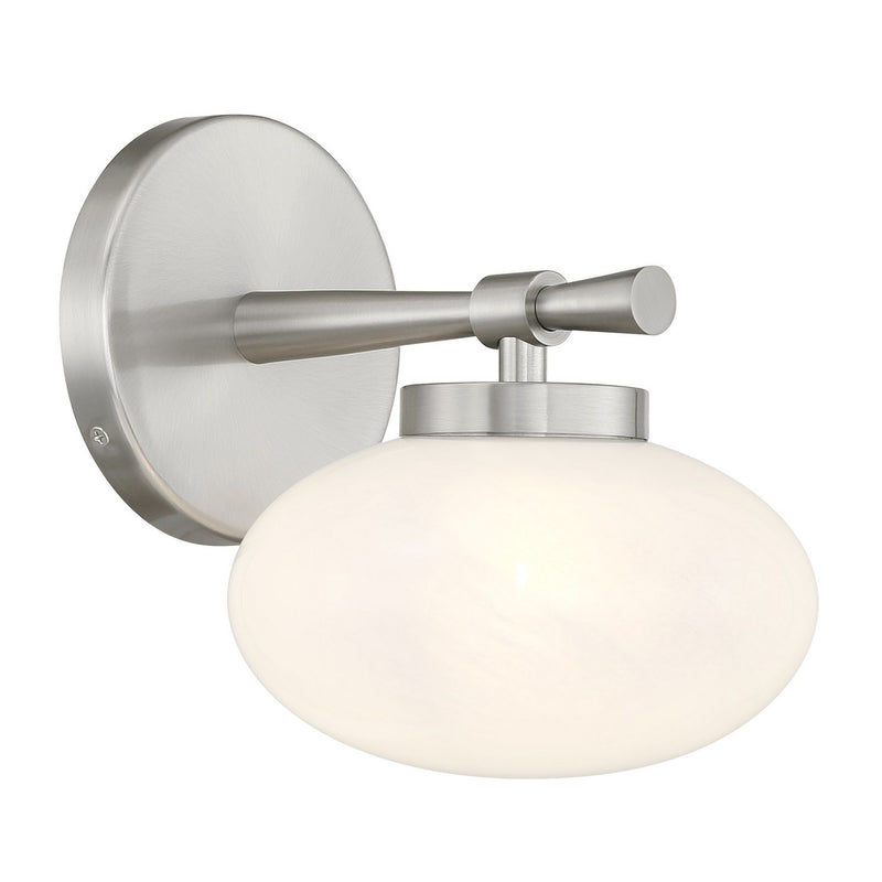 Savoy House 9-1050-1-SN One Light Wall Sconce, Satin Nickel (4)