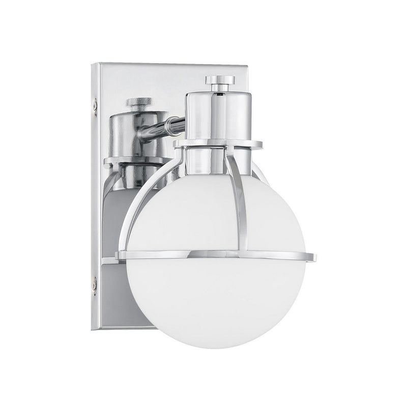 Savoy House 9-1060-1-11 One Light Wall Sconce, Chrome (2)