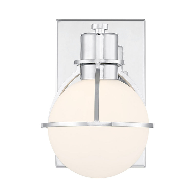 Savoy House 9-1060-1-11 One Light Wall Sconce, Chrome (3)