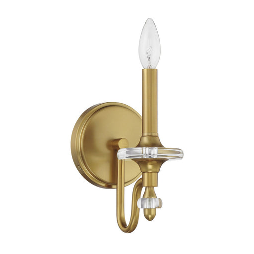 Savoy House 9-1360-1-322 One Light Wall Sconce, Warm Brass (2)